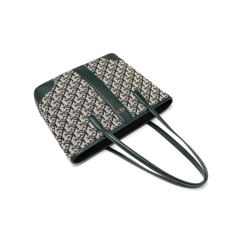 CLEVER& KETCH PU Tote Shoulder Bag Regular Women's Green-4