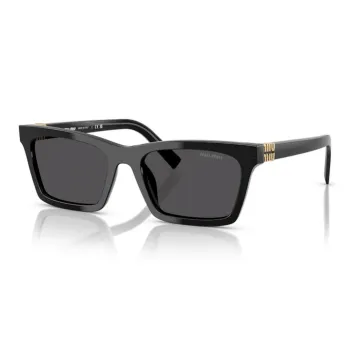 MIU MIU Plate Frame Square Sunglasses Women's