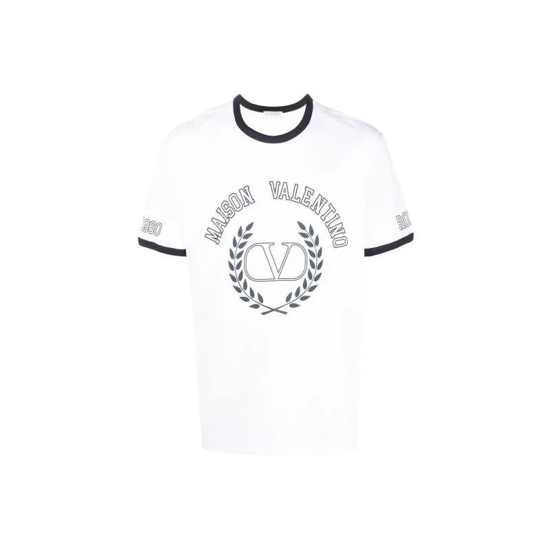 Valentino T Shirts Men White-0