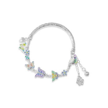 The Star Of The Water Shell 999 Fine Silver Bracelets Unisex