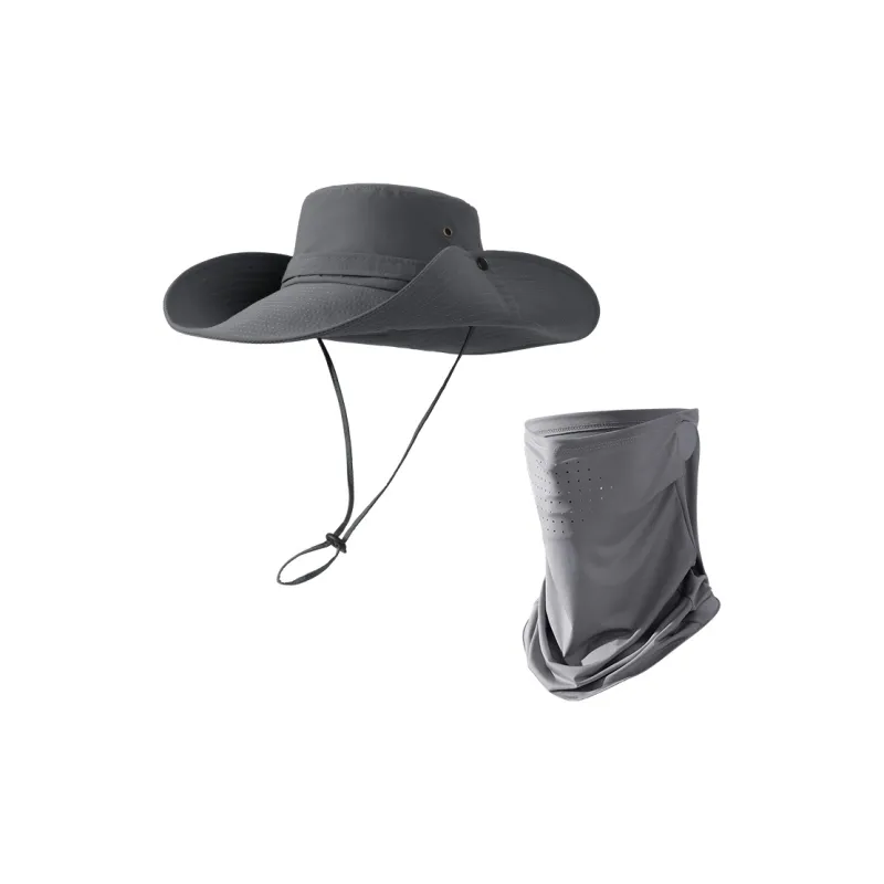YUZHAOLIN Polyester Sun Protection Hats Men's-3