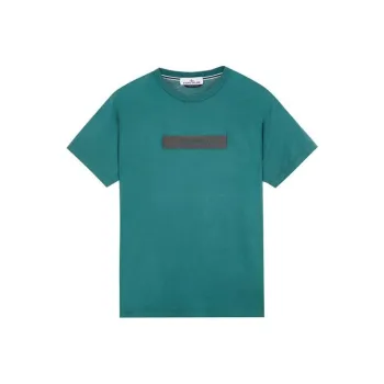 STONE ISLAND T Shirts Unisex Green