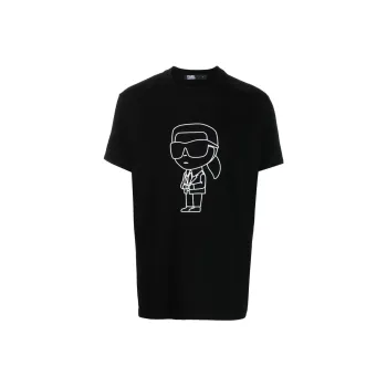 KARL LAGERFELD SS23 T Shirt Men's Black