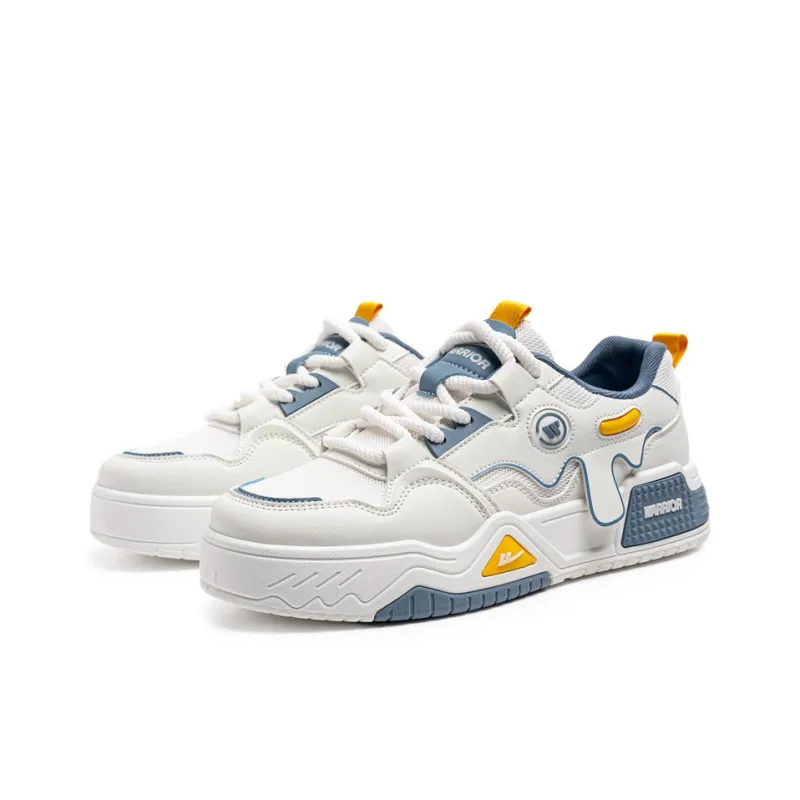 Warrior Slip Resistant, Abrasion Resistant, Breathable Low Top Skateboard Shoes Men's-1