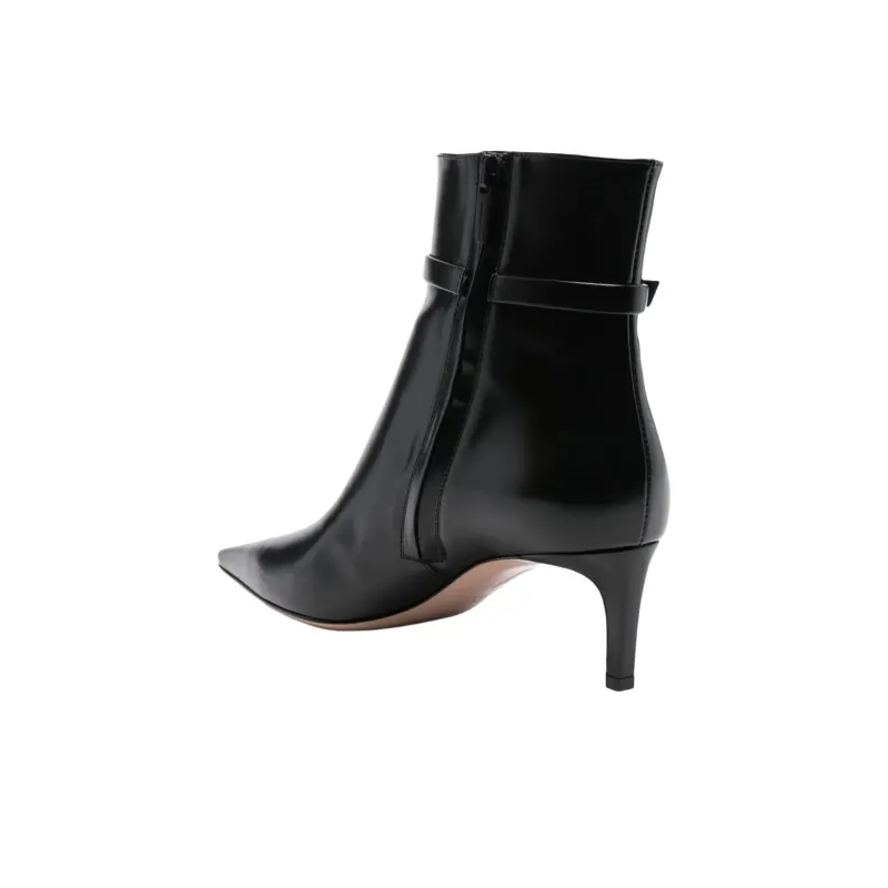 GIANVITO ROSSI Lindsay Ankle Boots Women's Black-3