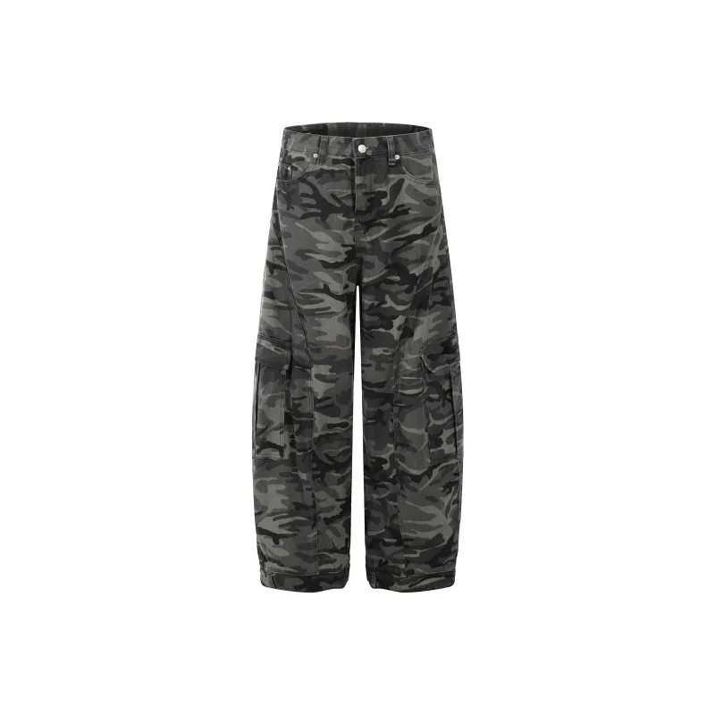 WELTER EXPERIMENT Cargo Pants Unisex Army Green Tone-0