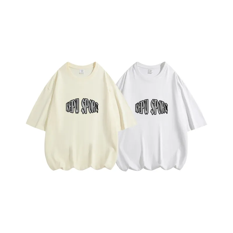 Kepu T Shirt Unisex 2 Pack White+White-20
