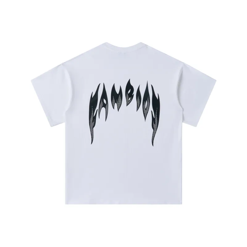 FANBIOU Fire-print Unisex T-shirt-10