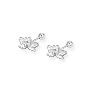 AIDO STUDIO S999 Fine Silver Stud Earrings Women's