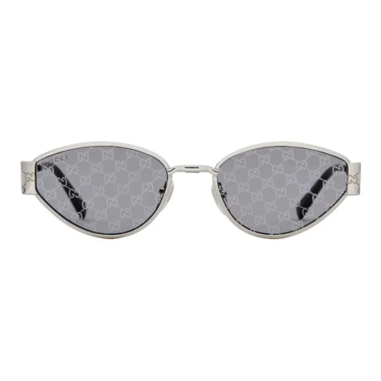 GUCCI Geometric frame Sunglasses-0