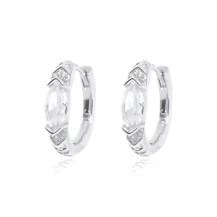 SHK S999 Fine Silver Earrings Unisex-3