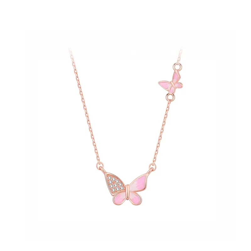 GLOIRE S925 Silver Necklaces Women's-0