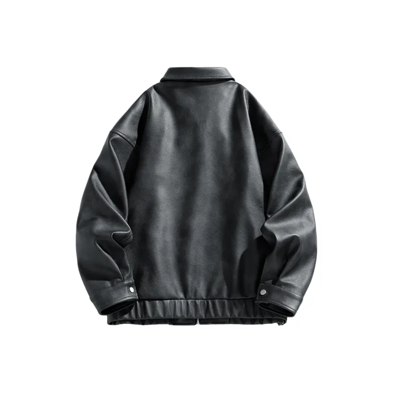 Yiwen Leather Jackets Unisex-1