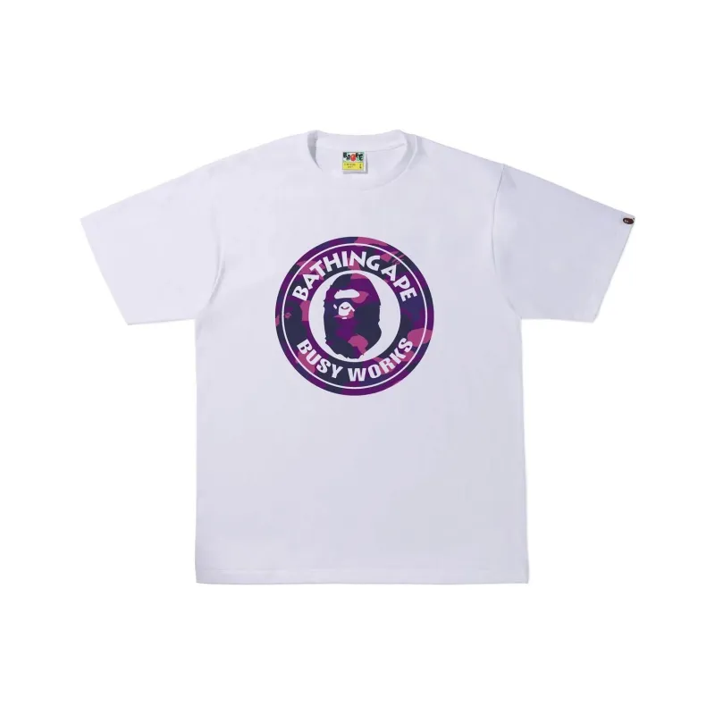 A BATHING APE Color Camo Busy Works Tee SS22-5