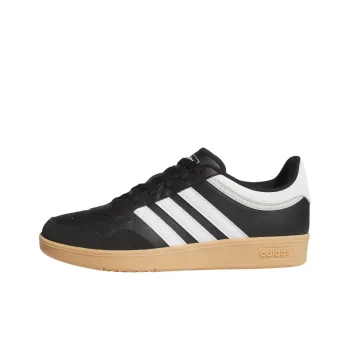 Adidas Hoops 4.0 Anti Slip Wear Resistant Low Top Skateboard Shoes Men's Black