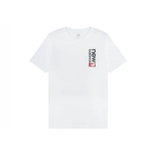 New Balance T Shirts Men White