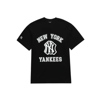MLB New York Yankees Set in Sleeve T Shirt Unisex Black