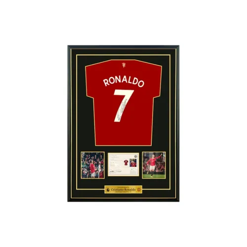 Three For Soccer Memorabilia & Collectible EM Certificate, Deluxe Framing