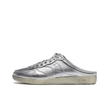 Saucony Bullet Abrasion Resistant Slip Resistant Closed Toe Slippers Unisex Silver