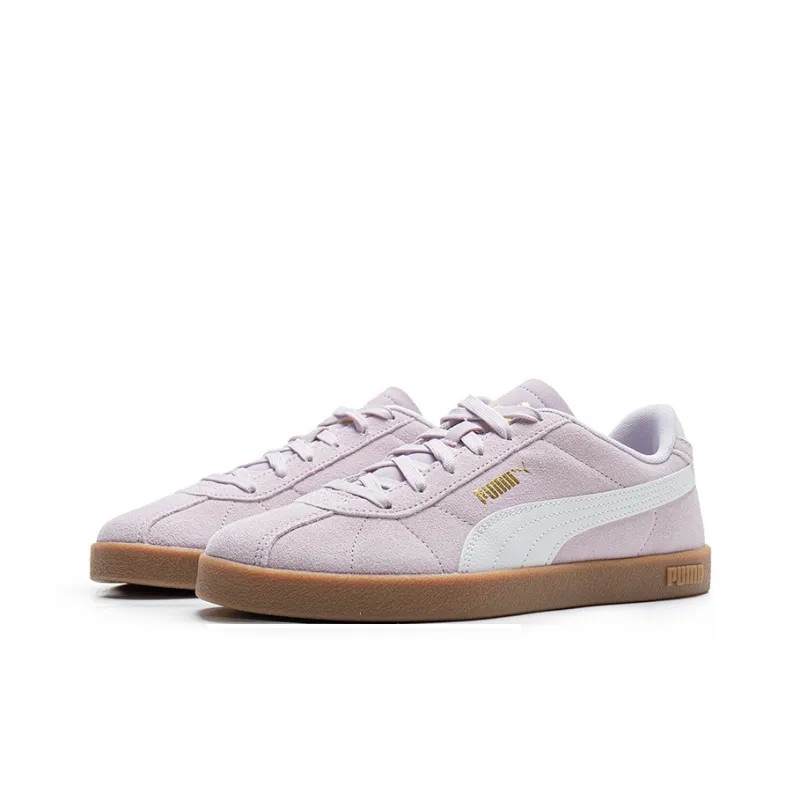PUMA Club 2 Low Top Skateboard Shoes Women's Light Purple-2