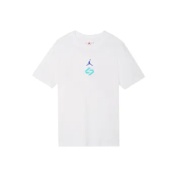 Jordan Air Jordan Luka Doni T Shirt Asia Version Men's White