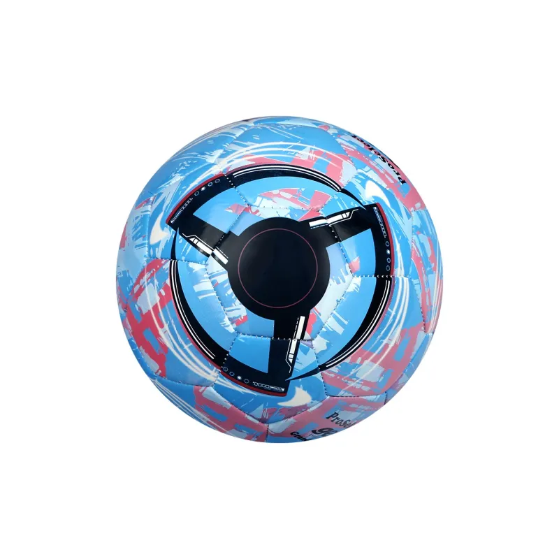 ProSelect Size 5 Soccer PU Machine Stitched Soccer Ball Unisex Blue-3