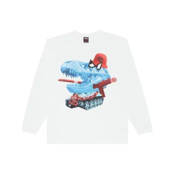 Stussy Gangsta T Rex Skull Tank Long Sleeve Tee