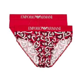 EMPORIO ARMANI SS25 Underpants Men's 2 Pack Red