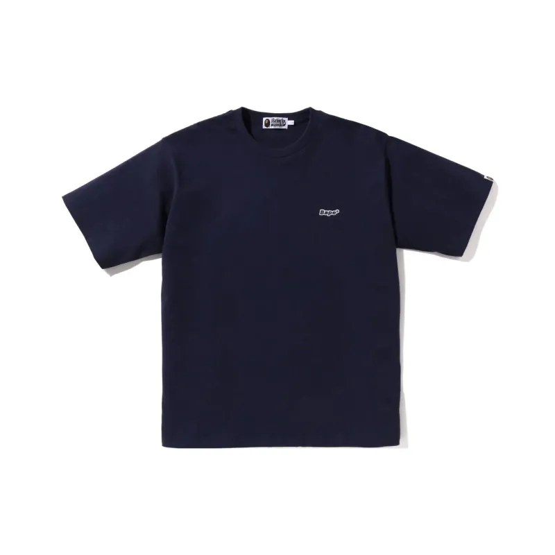 A BATHING APE Logo One Point Relaxed Fit Tee-7