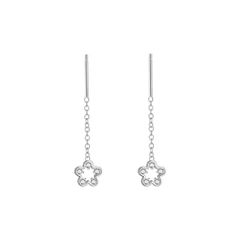AIDO STUDIO S999 Fine Silver Drop Earrings Women's
