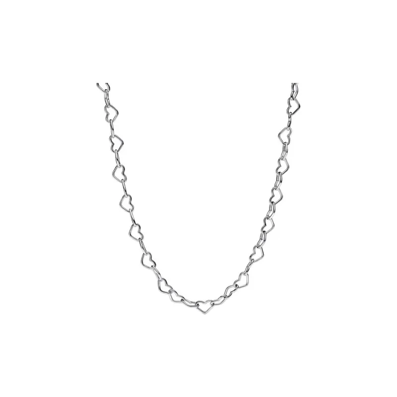 Pandora 925 Sterling Silver Necklaces Unisex Silver-0