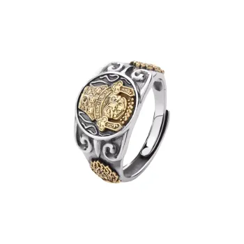 Lang Wind S925 Silver Rings Men's