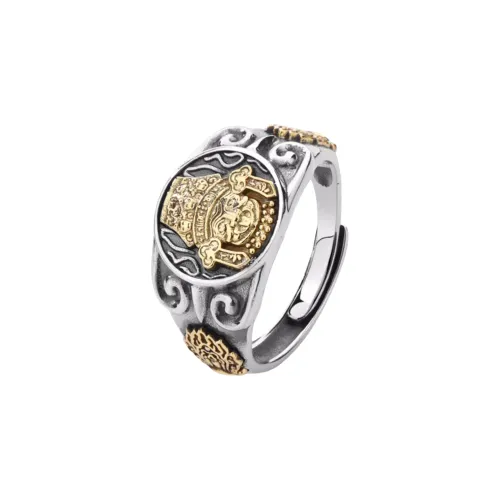 Lang Wind S925 Silver Rings Men's