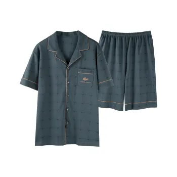 MADALLO Pajama Set Men's Peacock Green