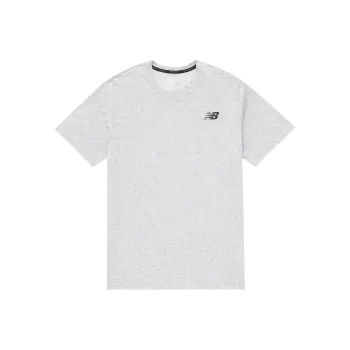 New Balance Set in Sleeve T Shirt Men's Gray