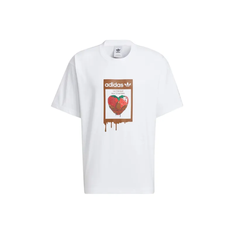 Adidas Originals VALENTINE'S T Shirt Unisex White-0