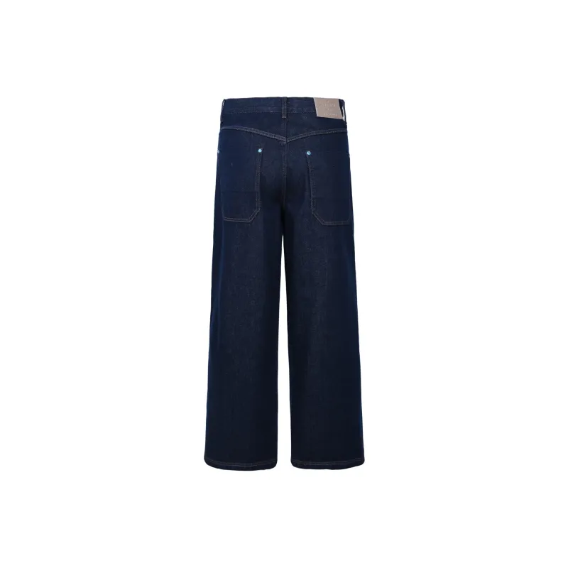 PMET Jeans Unisex Navy Blue-1