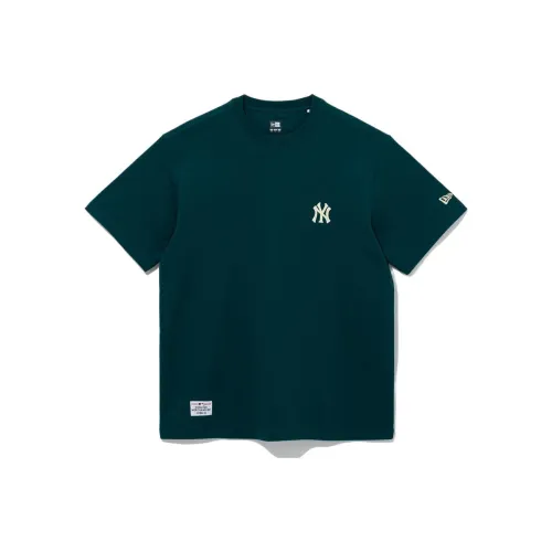 New Era T Shirts Unisex Dark Blue Green