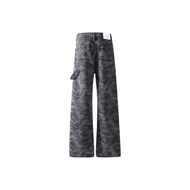 Jeep Jeans Unisex Camouflage Black-1