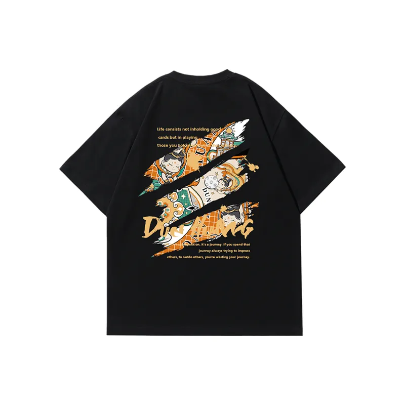 DUNHUANG ART INSTITUTE Short Sleeved Unisex Gift Box Set Included-14