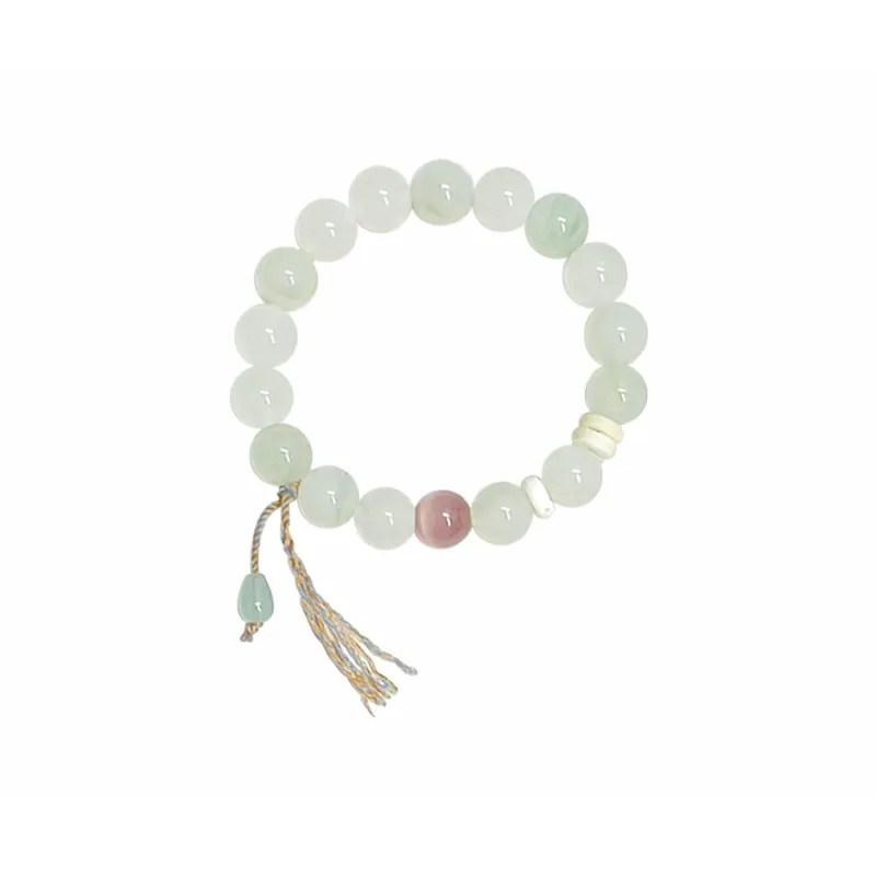 Muyan Glass Cat Eye Bracelets Women's-0