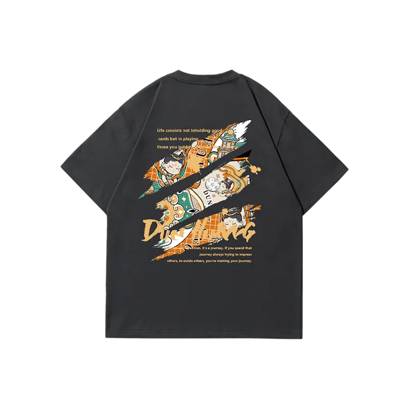 DUNHUANG ART INSTITUTE Short Sleeved Unisex Gift Box Set Included-8