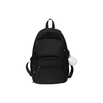 Deli Bear Nylon Backpack Regular Unisex Black \ Green \ Pink \ Khaki