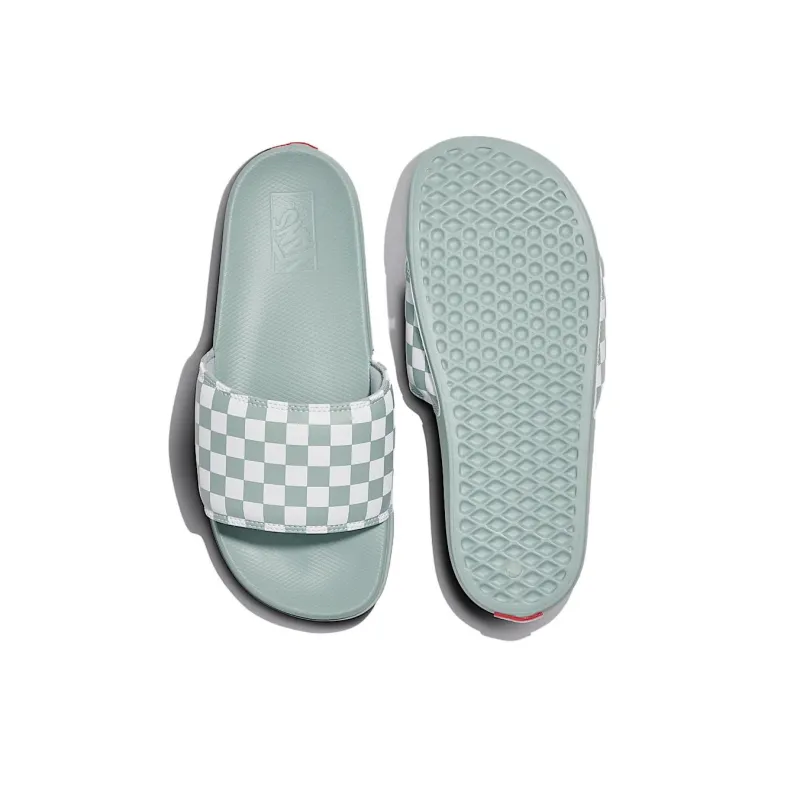 Vans Slip Resistant Abrasion Resistant Slide Slippers Unisex Green-3
