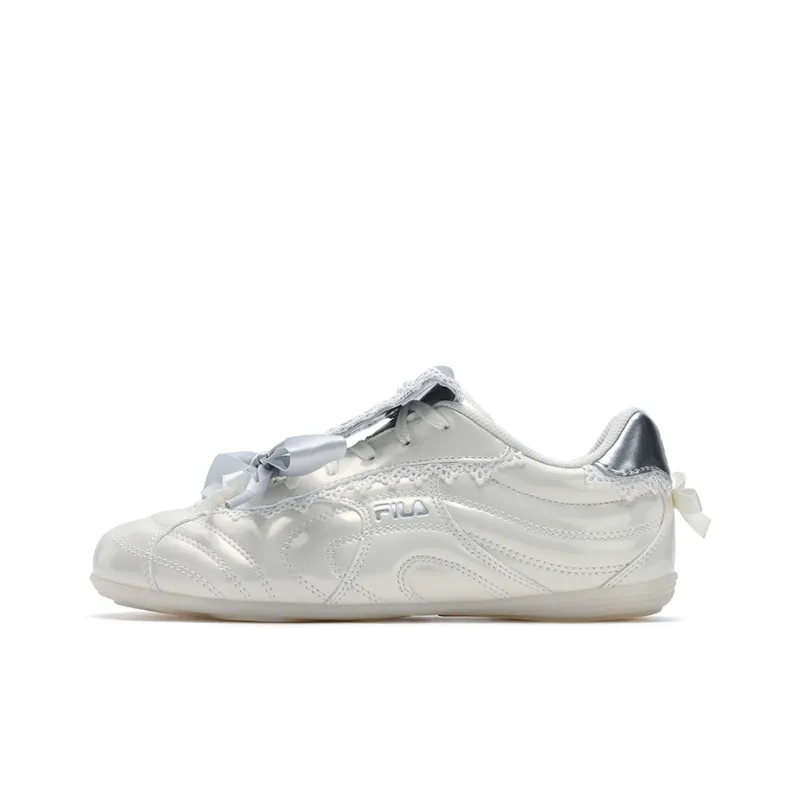 FILA LIPPER LS Aqua Dance Shoes Non slip Lightweight Low Top Casual Shoes Women's Milk White-0