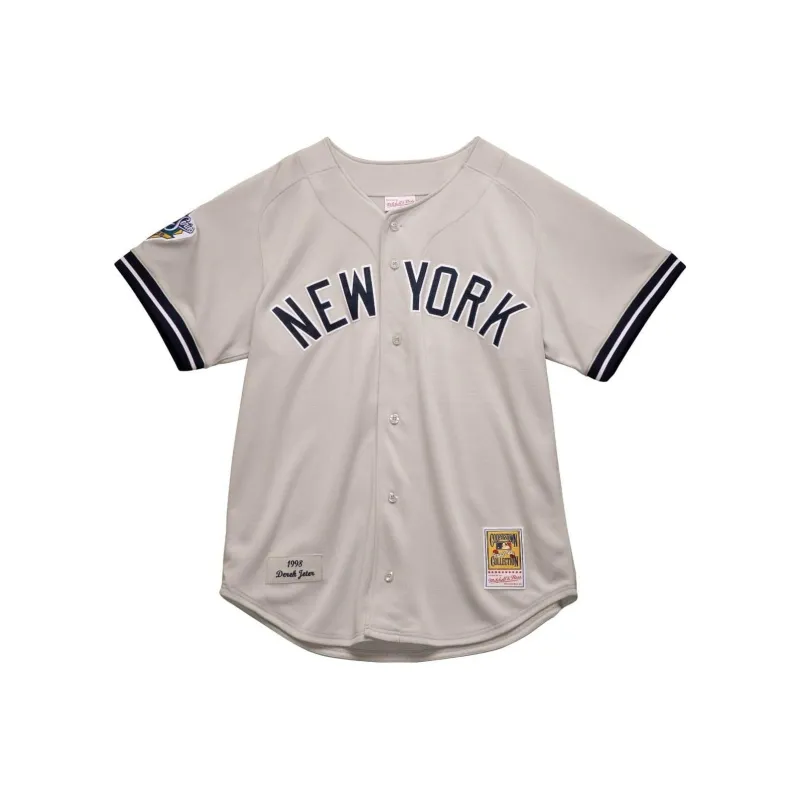 Mitchell & Ness 'NBA Ny Yankees 1998 Derek Jeter' Authentic Jersey-0