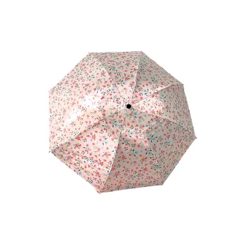 Ten Thousand Months Fresh Floral Sunny And Rainy Dual Use Umbrella For All