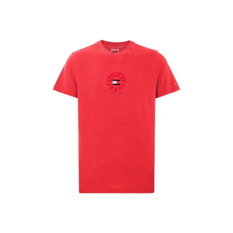 Tommy Hilfiger T Shirt Unisex Rouge Red-0
