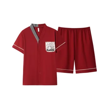ROUKEER Men Pajama Sets