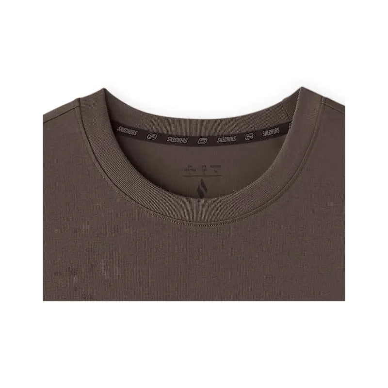 Skechers T Shirt Unisex Deep Caramel Brown-1